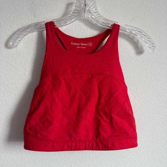 Outdoor Voices Red Sports Bra - Picture 2 of 7